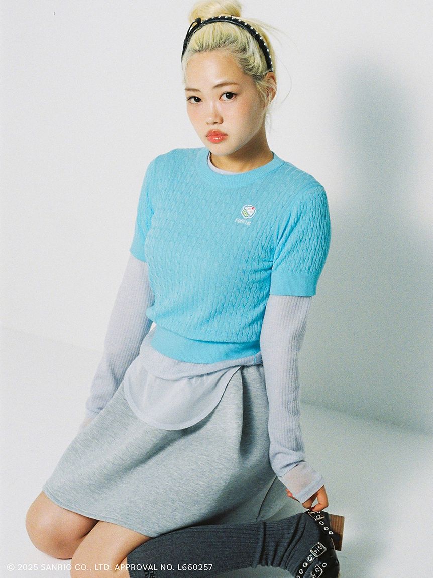 FURFUR「クロスストラップアイレットシューズ」|サンダル|