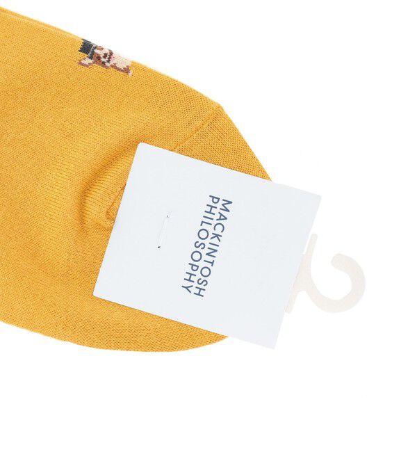 MACKINTOSH PHILOSOPHY「コーギーモチーフ アンクレット カジュアルソックス」|ソックス|