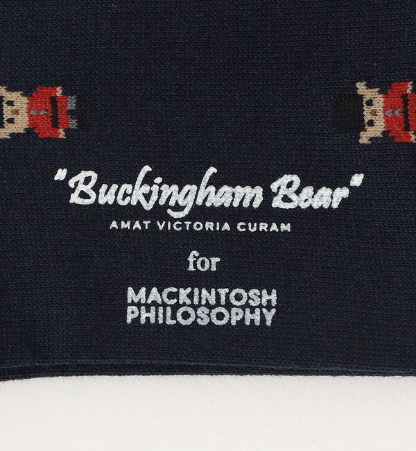 MACKINTOSH PHILOSOPHY「バッキンガムべア カジュアルソックス」|ソックス|