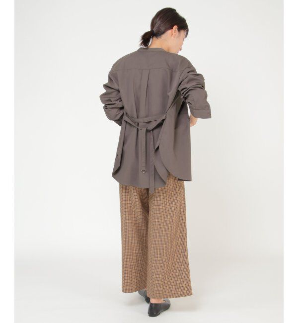 IKKA LOUNGE「ベルトセット2WAYシャツ」|カーディガン|