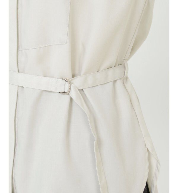 IKKA LOUNGE「ベルトセット2WAYシャツ」|カーディガン|