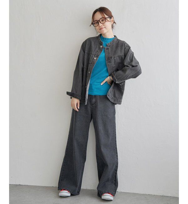 Lbc with Life「サンカクテレコエリフリルロンＴ」|Tシャツ・カットソー|