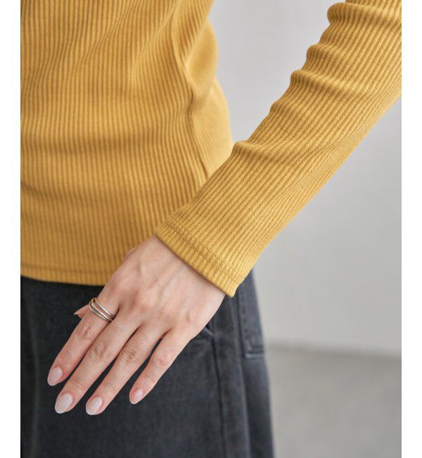 Lbc with Life「サンカクテレコエリフリルロンＴ」|Tシャツ・カットソー|