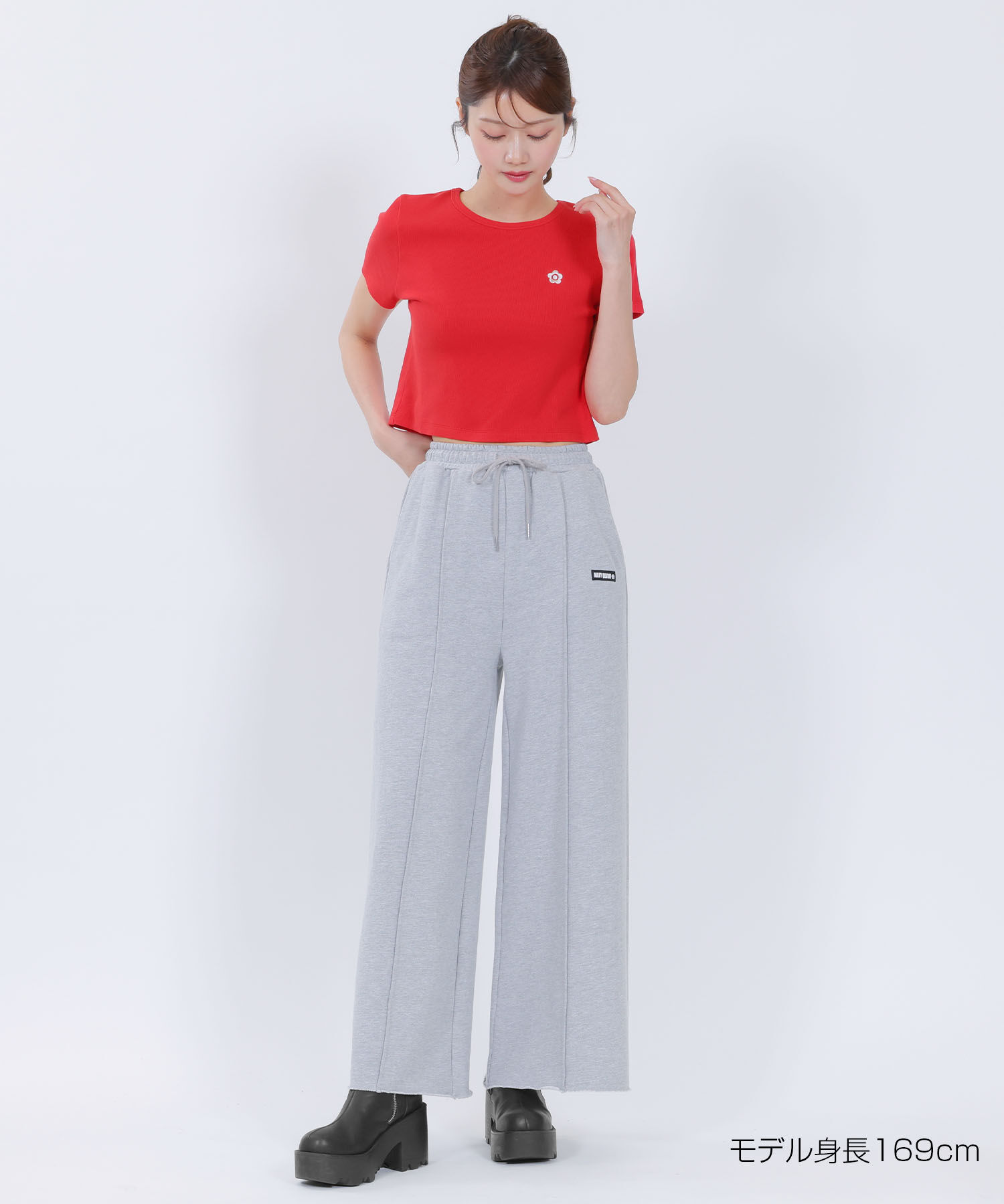 MARY QUANT「リブコンパクト Tシャツ」|Tシャツ・カットソー|