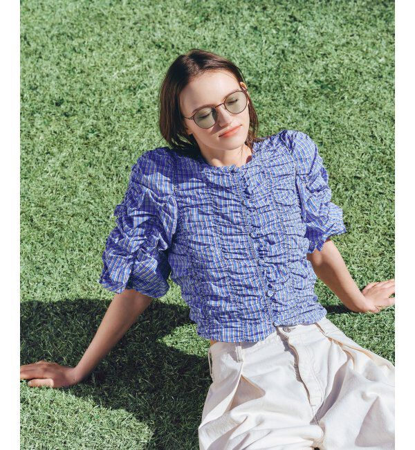  「ボストン型 サングラス｜UNITED ARROWS カラーレンズ UVカット 紫外線対策 ユナイテッドアローズ」|サングラス|