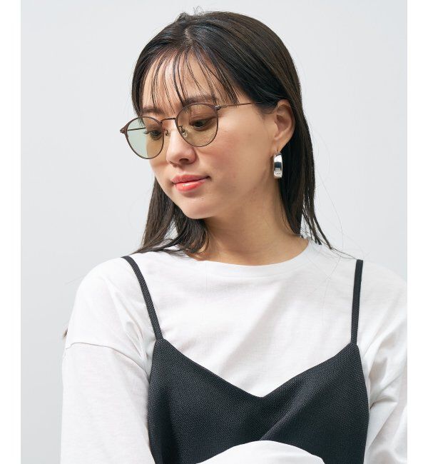  「ボストン型 サングラス｜UNITED ARROWS カラーレンズ UVカット 紫外線対策 ユナイテッドアローズ」|サングラス|