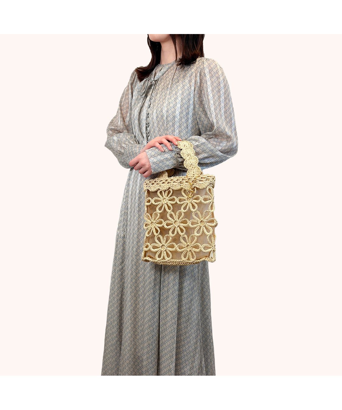 FEILER「ユニ　フラワーペーパーバッグ　UNI-260548」|トートバッグ|