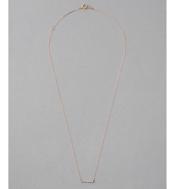 ete「[レイヤード] K18MPG ダイヤモンド ネックレス」|ネックレス|