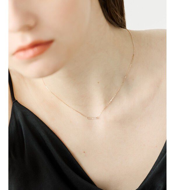 ete「[レイヤード] K18MPG ダイヤモンド ネックレス」|ネックレス|