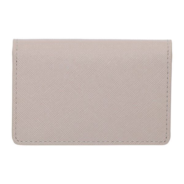 PEDIR「PEDIR(ペディール) ネームカードケース プリズム」|名刺入れ・カードケース|グレージュ