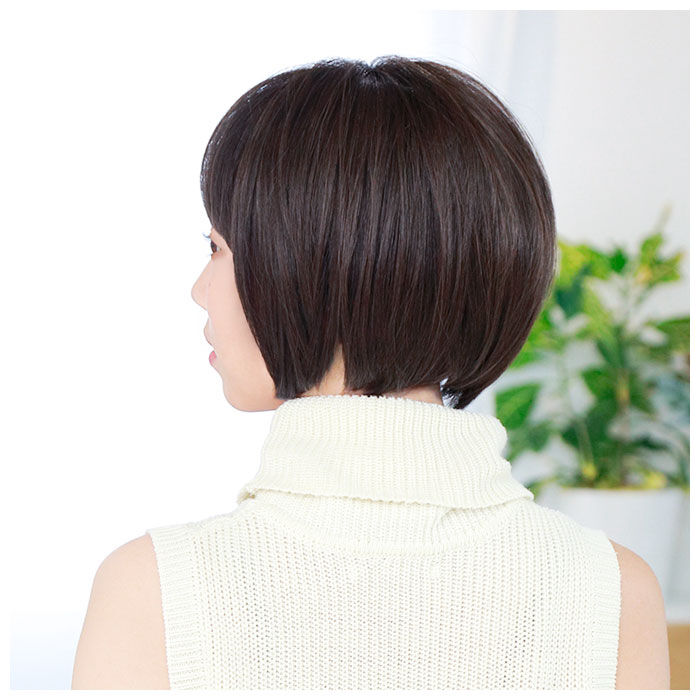 BACKYARD FAMILY「プリシラ ウィッグ フィット 通販 ショートボブ 帽子ウィッグ フルウィッグ ウィッグフィット」|ヘアスタイリング|