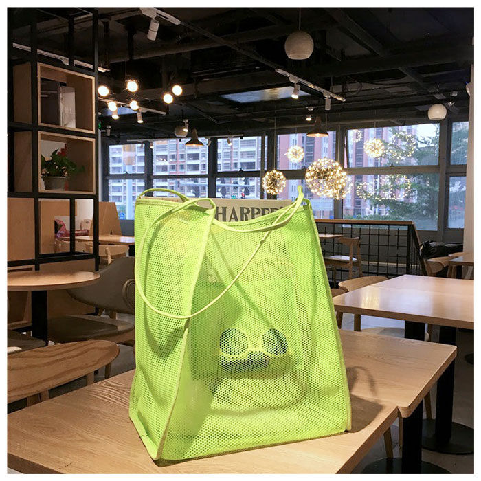 BACKYARD FAMILY「メッシュ トートバッグ 通販 レディース メッシュバッグ ビーチバッグ 大容量 アウトドア」|トートバッグ|