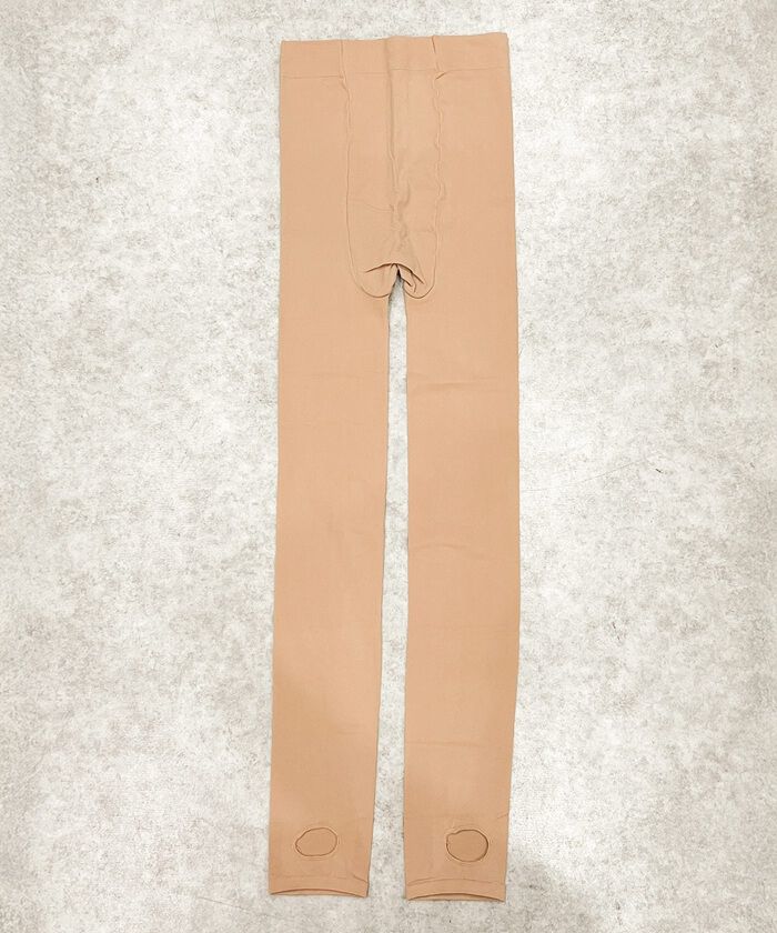 BACKYARD FAMILY「フェイクタイツ 裏起毛 肌色 通販 フェイク タイツ ストッキング風 ベージュ 肌色のタイツ」|その他|