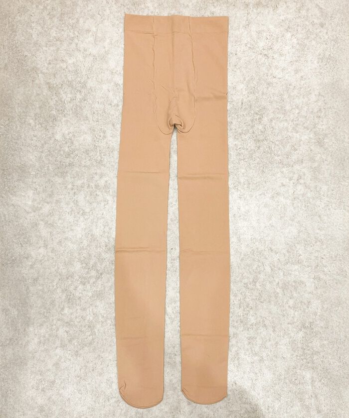 BACKYARD FAMILY「フェイクタイツ 裏起毛 肌色 通販 フェイク タイツ ストッキング風 ベージュ 肌色のタイツ」|その他|