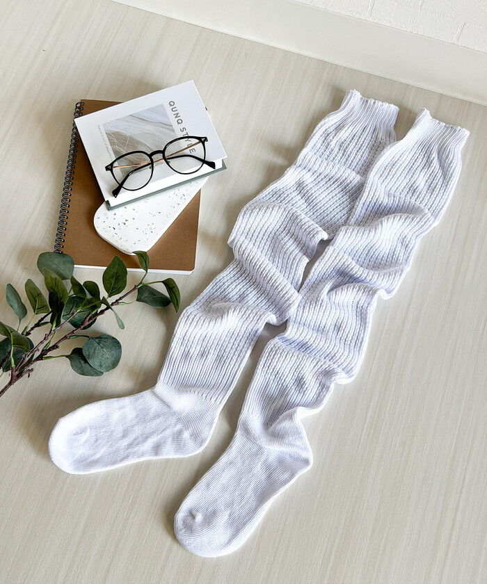 BACKYARD FAMILY「ルーズソックス ロング 通販 ルーズ ソックス 靴下 ふわくしゅルーズソックス ロングタイプ」|ソックス|