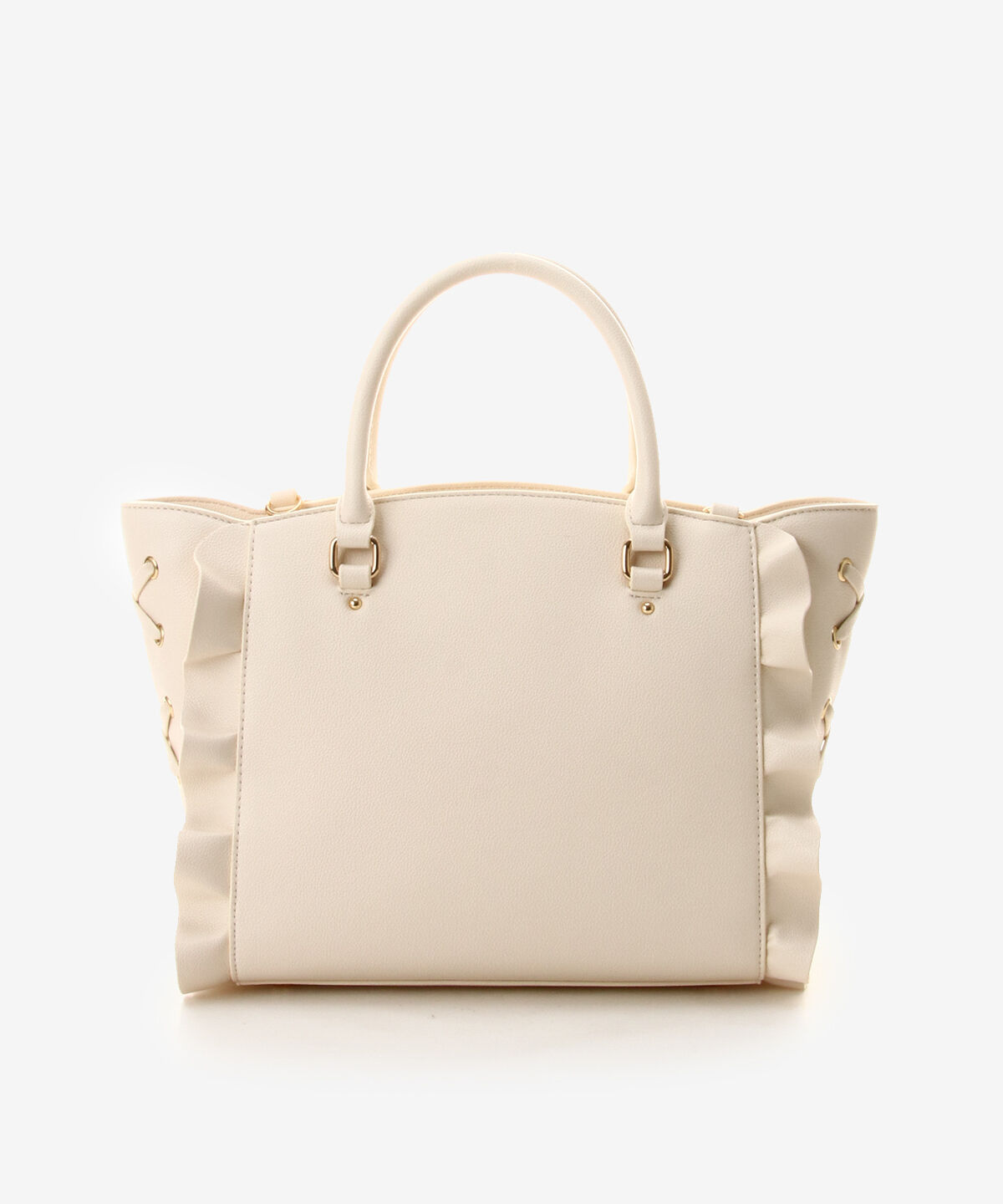 Samantha Vega「サイドレースアップリボンビジューフラッター」|ハンドバッグ|