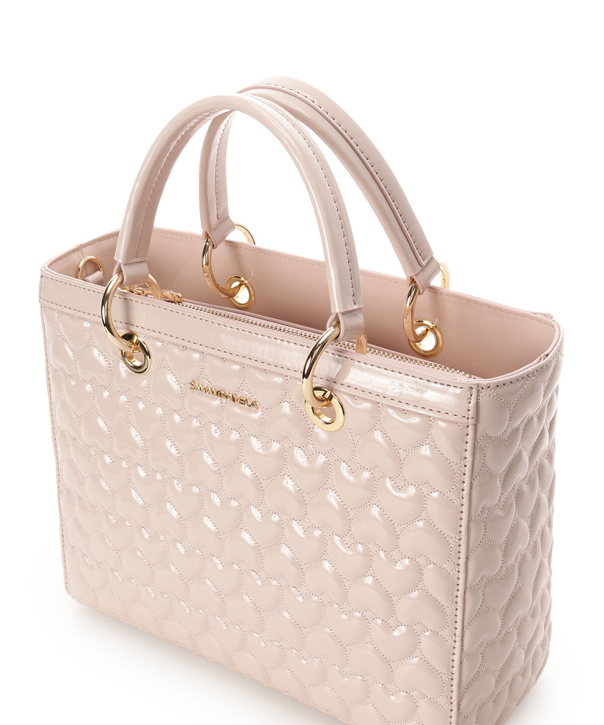 Samantha Vega「エターナルハートキルトハンドバッグ」|ハンドバッグ|