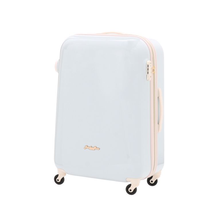 Jewelna Rose「スーツケース　丸いシルエットがかわいい　キャンディポケットＬ　エキスパンド仕様　39873」|キャリーケース|