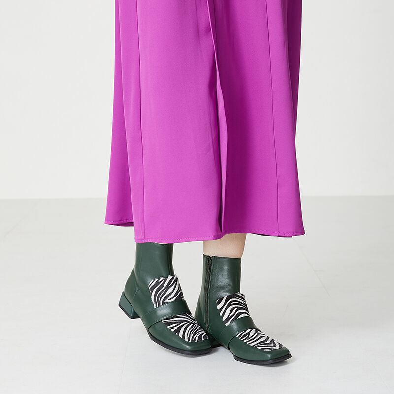 ORiental TRaffic「ローファーデザインブーツ/31406」|ショートブーツ|