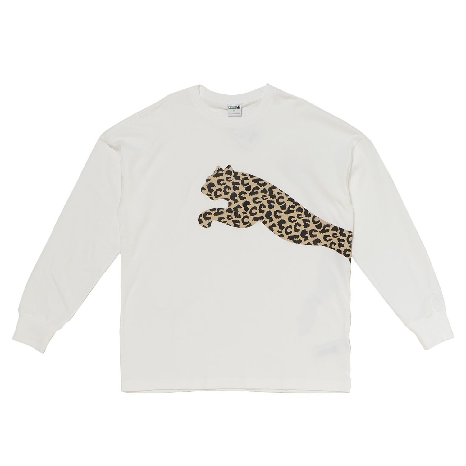 PUMA「【PUMA ｳｪｱ】U CL BIG CAT LS TEE」|Tシャツ・カットソー|ホワイト