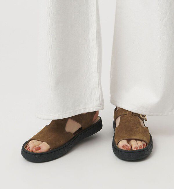 ODETTE E ODILE「＜MOHI＞ COVERD SOFTY MO SD」|サンダル|