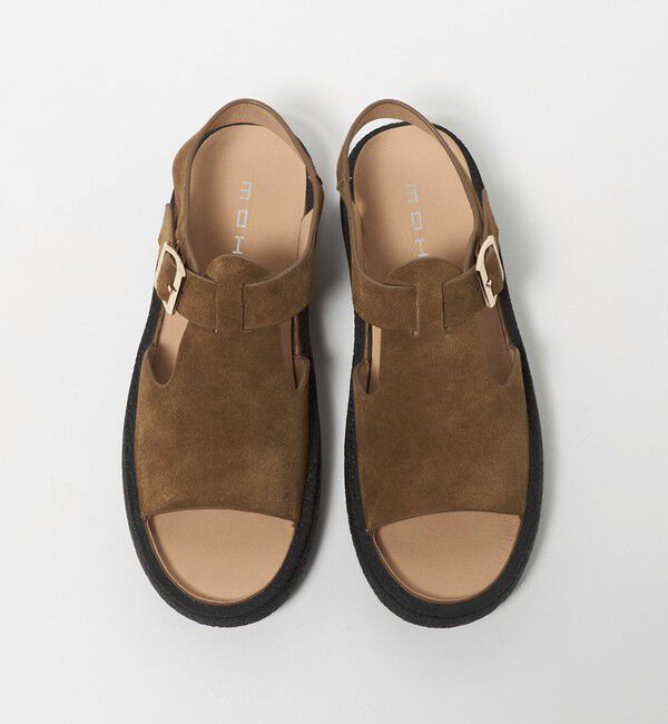 ODETTE E ODILE「＜MOHI＞ COVERD SOFTY MO SD」|サンダル|