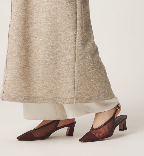 ODETTE E ODILE「チュール バックベルト パンプス50&uarr;」|パンプス|