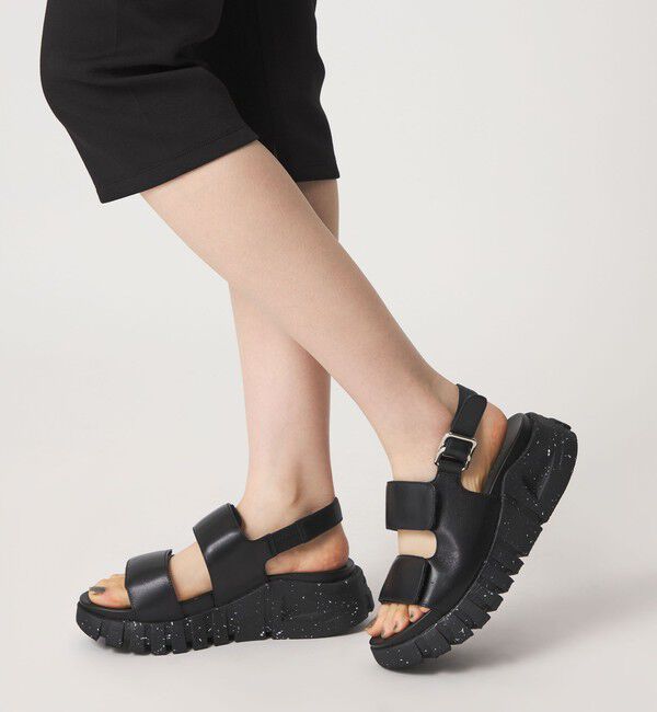 ODETTE E ODILE「ヴィブラムベルクロ サンダル55」|サンダル|