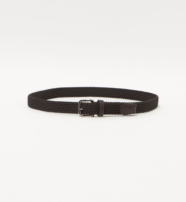 UNITED ARROWS「＜L'arcobaleno＞MESH BELT/ エラスティック メッシュベルト」|ベルト|DK.BROWN