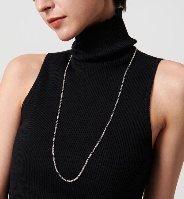 UNITED ARROWS「【別注】＜PHILIPPE AUDIBERT＞JISS SV ロング ネックレス」|ネックレス|SILVER