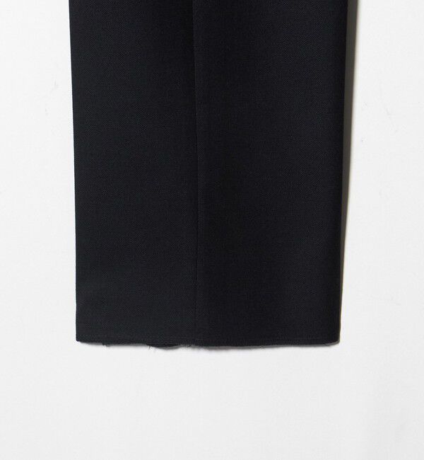 UNITED ARROWS「サージ テーパード 1プリーツ スラックス」|スラックス|