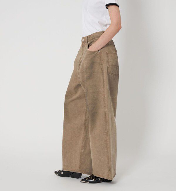 ASTRAET「＜ASTRAET＞BIG バルーン カラーデニムパンツ UNISEX」|デニム|