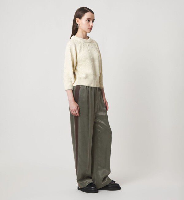 ASTRAET「＜ASTRAET＞ キュプラ ツイル ソクショウ ワイドパンツ」|その他|