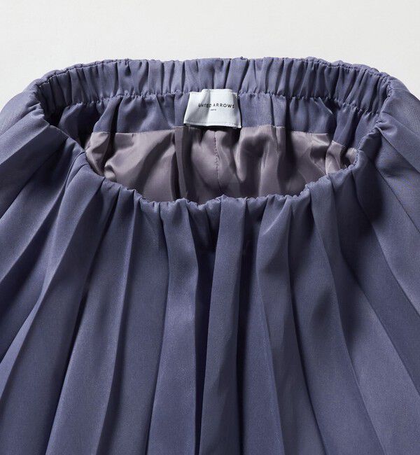 UNITED ARROWS「オーガンジー プリーツスカート」|スカート|