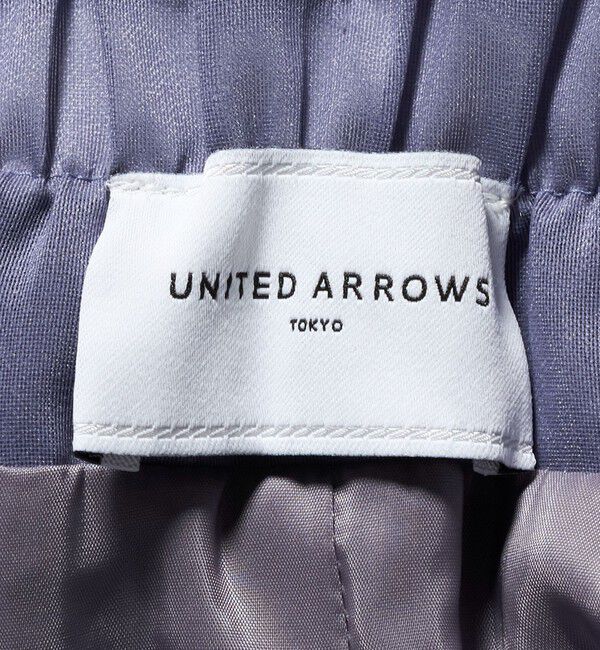 UNITED ARROWS「オーガンジー プリーツスカート」|スカート|