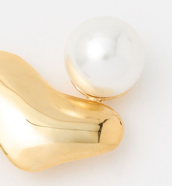 UNITED ARROWS「＜AYA KANEKO&times;IRIS 47&times;UNITED ARROWS＞イミテーションパール ハートブローチ」|ブローチ・コサージュ|