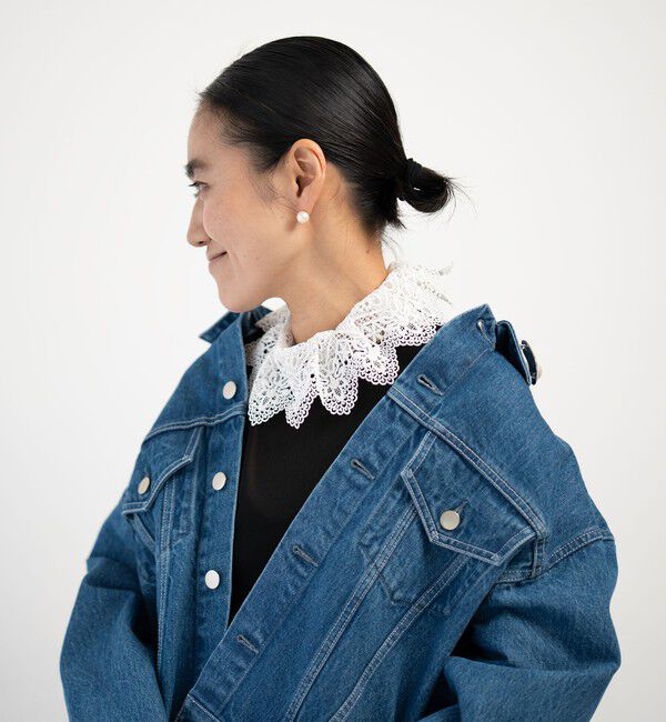 UNITED ARROWS「＜AYA KANEKO&times;IRIS 47&times;UNITED ARROWS＞レース つけ襟」|その他|WHITE