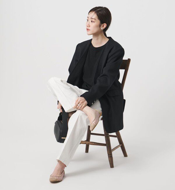 UNITED ARROWS「ドット バレエシューズ」|バレエシューズ|