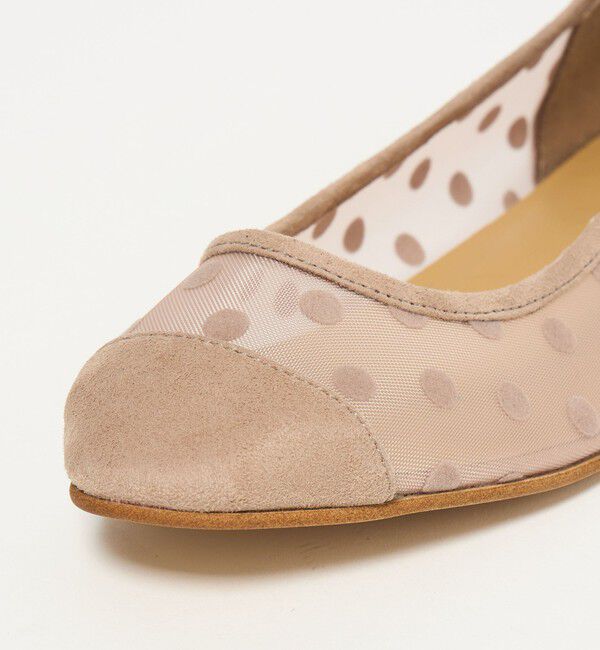 UNITED ARROWS「ドット バレエシューズ」|バレエシューズ|