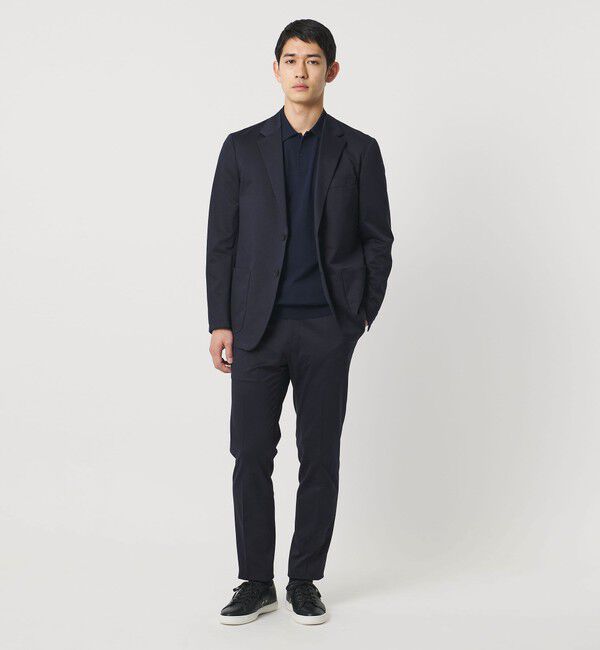 UNITED ARROWS「モックロディ ノープリーツ パンツ UA COZY ウォッシャブル ストレッチ」|テーラードジャケット|