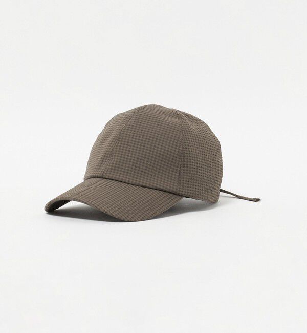 UNITED ARROWS「ギンガムチェック キャップ UV」|キャップ・キャスケット|