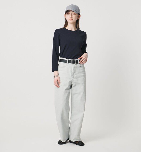 UNITED ARROWS「コンパクト クルーネック ニット ‐ウォッシャブル‐」|ニット・セーター|