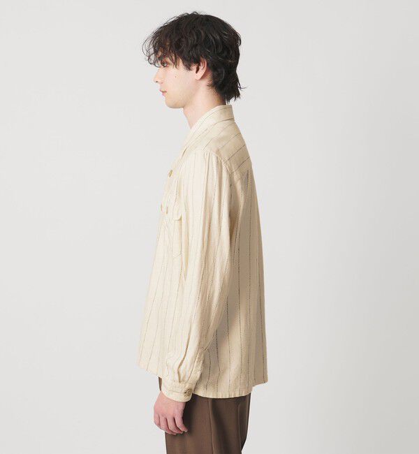 UNITED ARROWS「＜GUY ROVER＞ストライプ オーバー シャツ」|カーディガン|