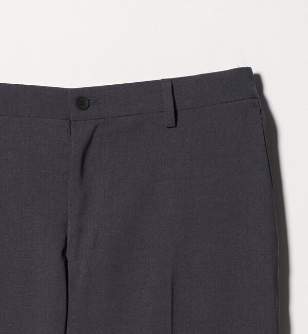 UNITED ARROWS「ウールルック ノープリーツ テーパード パンツ UA COZY　ウォッシャブル　ヨコストレッチ」|スラックス|