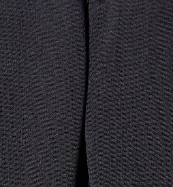 UNITED ARROWS「ウールルック ノープリーツ テーパード パンツ UA COZY　ウォッシャブル　ヨコストレッチ」|スラックス|