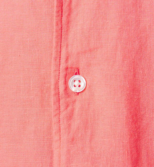 UNITED ARROWS「LIBECO リネン オープンカラー シャツ」|シャツ・ブラウス|