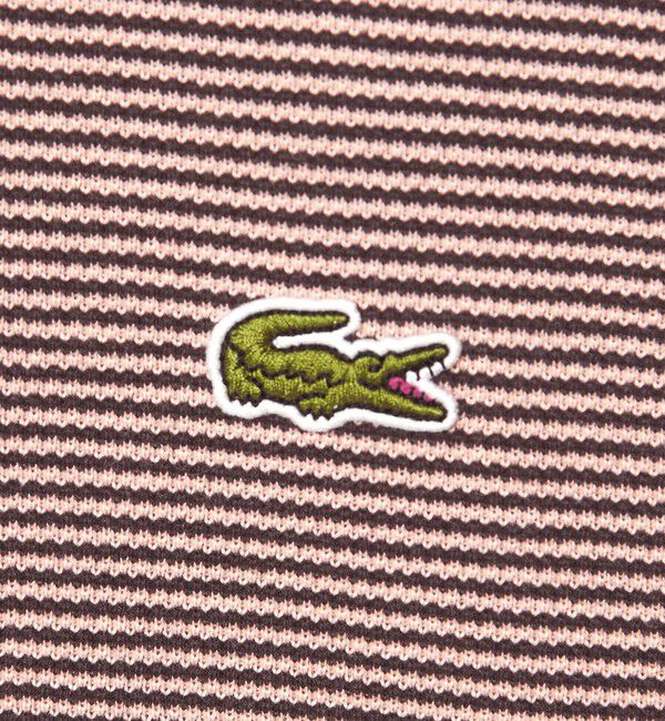 UNITED ARROWS「【別注】＜LACOSTE＞ボーダー スキッパー ポロシャツ」|ポロシャツ|