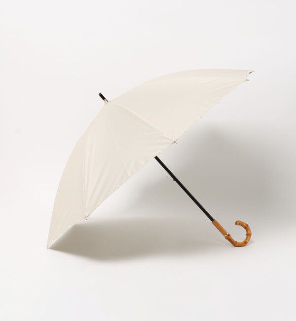 UNITED ARROWS「無地&times;淡水パール 晴雨兼用 長傘」|傘|