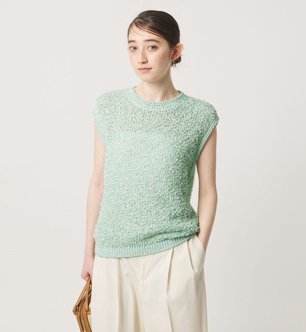 UNITED ARROWS「YTM カラー ミックス ニット ベスト」|ベスト・ジレ|