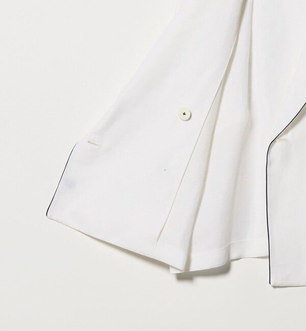 UNITED ARROWS「パイピング ドルマン ブラウス ジャケット ‐ウォッシャブル‐」|テーラードジャケット|